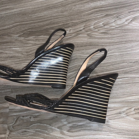 ⛔️‼️SOLD‼️⛔️NEW! Kate Spade Italian wedges - Picture 5 of 5